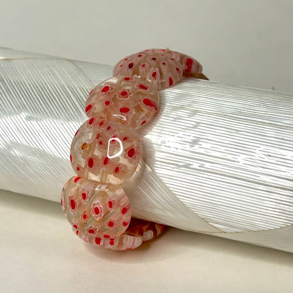 Vintage Millefiori Lampwork Bracelet